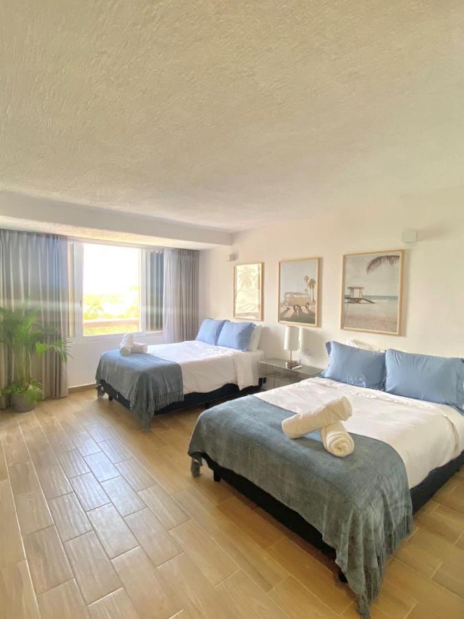 Beachaccess Hotelzone 3705 칸쿤 외부 사진